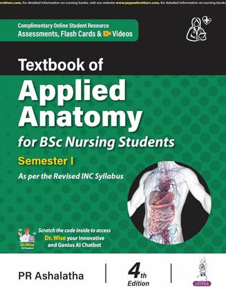 Textbook of Applied Anatomy for Bsc Nursing Students - 4th Ed (Edition