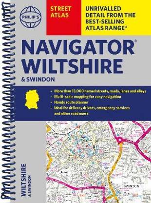 Philip's Navigator Street Atlas Wiltshire and Swindon