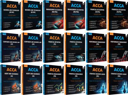 PW ACCA Complete Study Pack Combo Set of 18 Modules