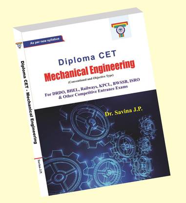 Diploma CET Mechanical Engineering  - DCET Mechanical Engineering Book