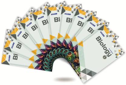 ALLEN BIOLOGY NEET-UG Study Material Package for 11th, 12th & 12th Passed (Set of 10 Modules) in English