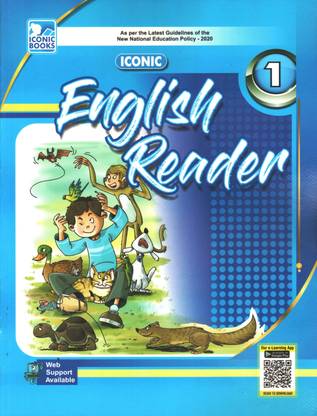 ICONIC BOOKS ENGLISH READER FOR CLASS 1