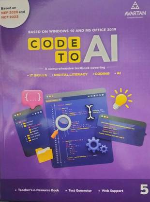 Avartan Code To AI Class 5 Based on window 10 and MS Office 2019