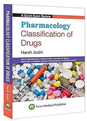 Pharmacology Classification of Drugs 1st/2024  - Quick Exam Review Pharmacological Classification