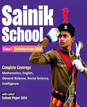 Sainik School Class 9 Entrance Exam 2025 in English 2024 solved papers