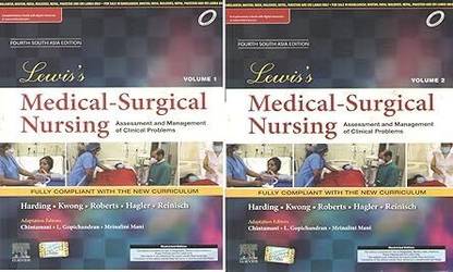 LEWIS'S MEDICAL SURGICAL NURSING [VOL - 1 & 2] ASSESSMENT AND MANAGEMENT OF CLINICAL PROBLEMS (SET OF TWO BOOKS