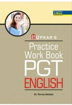 UPKAR PRAKASHAN PRACTICE WORK BOOK PGT ENGLISH