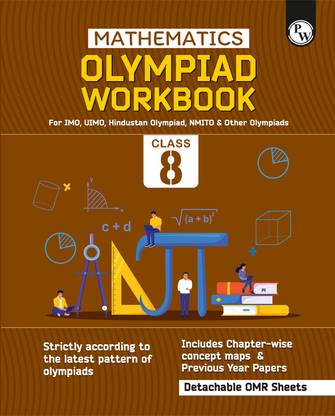PW Mathematics Olympiad Workbook for Grade 8, Useful for IMO, UIMO, Hindustan Olympiad, and other Olympiads(for 2023-24 exams)