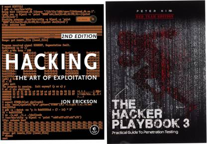 Set of 2 (Hacker The art of Expliotation+The Hacker Playbook 3)