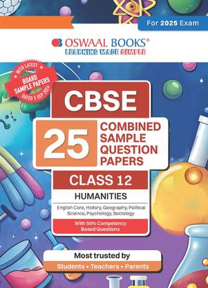 Oswaal Cbse 25 Humanities Stream Combined Sample Question Papers Class 12