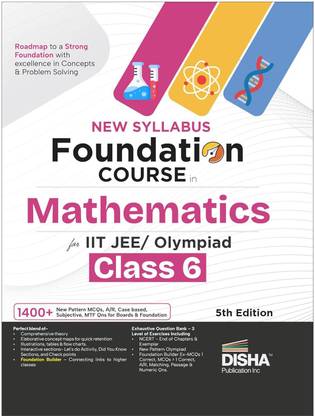 Foundation Course in Mathematics Class 6 for Iit-Jee/ Olympiad - 5th Edition