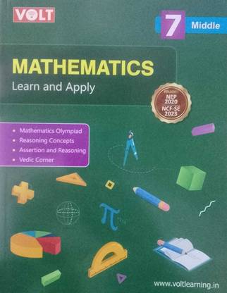 MATHEMATICS Learn AND Apply class - 7 VOLT LEARNING...