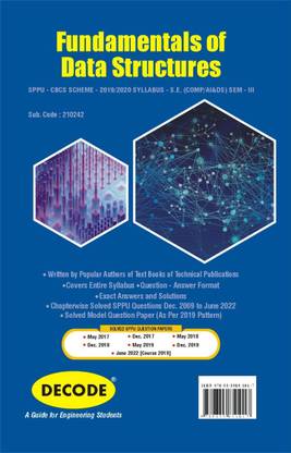 Fundamentals of Data Structures for SPPU 19 Course (SE - III - Comp/AI&DS - 210242) (Decode)