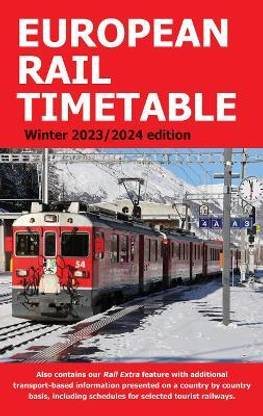 European Rail Timetable Winter 2023-2024