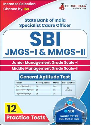 SBI Junior Management Grade Scale - I (JMGS-I) & Middle Management Grade Scale - II (MMGS-II) Recruitment Exam  - 2024 (English Edition) - 12 Practice Tests (1400+ Solved MCQs) with Free Access to Online Tests