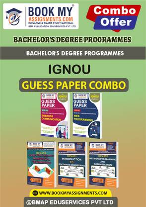 IGNOU BCS051 BCS052 BCS053 BCS054 BCS055 Study Guide (Guess Paper) for Ignou Student-Bachelor Of Computer Applications (BCA)