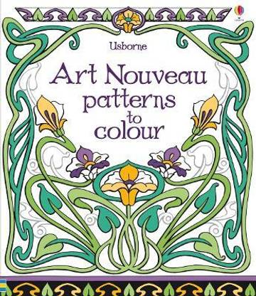 Art Nouveau Patterns to Colour