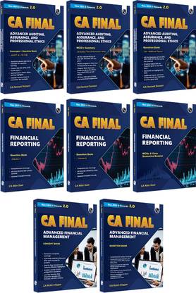 PW CA Final Group 1 Combo Set of 8 Books November 2025 & Onwards