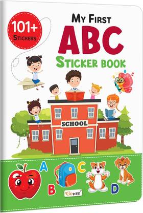 My First ABC Sticker Book with 101+ Stickers