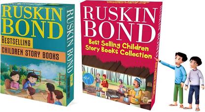 Ruskin Bond Short Stories  - Indian author Ruskin Bond's short stories have been charming generations of children for over six decades now, and the mature readers haven't remained unglued either. This set of 4 books will be a great gift for the children.