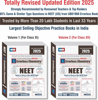 Ubd1960 Errorless Chemistry for Neet 2025