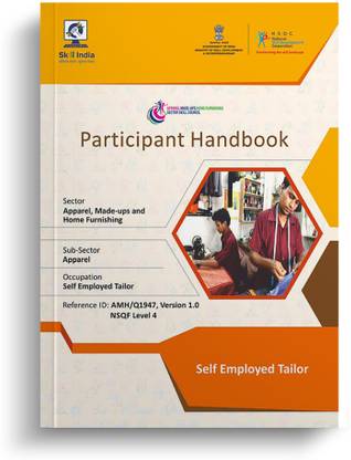 NSDC Skill Based Participant Handbook Self Employed Tailor NSQF Level 4
