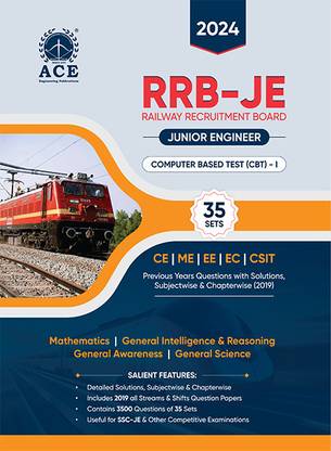 Railway Recruitment Board Junior Engineer CBT -I Previous Years Questions with Solutions, Subject-wise and Chapter-wise (2019)  - RRB-JE CBT-1 PQs