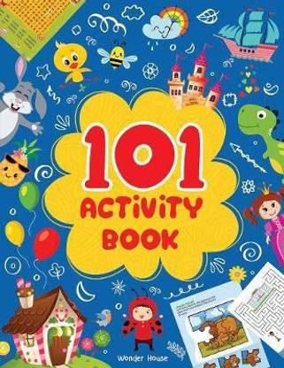 101 Activity Book Fun Activity Book for Children (Logical Reasoning and Brain Puzzles)  - By Miss & Chief