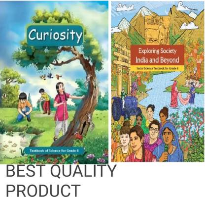 Ncert Curiosity Science and Social science class 6 New Edition 2024