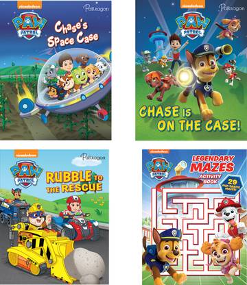 PAW Patrol Story & Activity Set of 4 Book