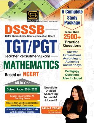 DSSSB TGT/PGT MATHEMATICS ALL IN ONE (ENGLISH)