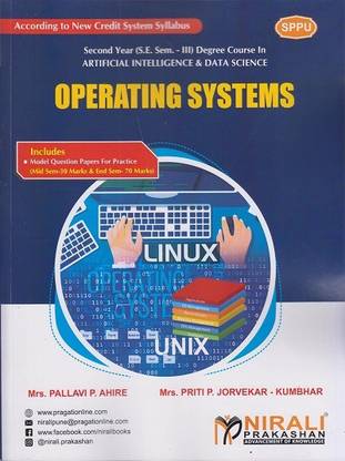 OPERATING SYSTEMS - For Second Year (SY) B.Tech / B.E Degree in Artificial Intelligence & Data Science - Semester 3 - SPPU (Pune University)