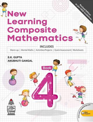 New Learning Composite Mathematics-4 (for 2021 Exam) with 2 Disc