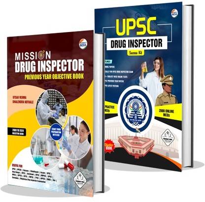 UPSC Drug Inspector and Mission Drug Inspector Book (Combo)