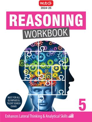 MTG Olympiad Reasoning Workbook Class 5 - Enhances Lateral Thinking & Analytical Skills, Reasoning Workbook For SOF Olympiad & Talent Search Exam