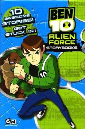 Ben 10 Alien Force Story Books : 10 Awesome Stories! Get Stuck In! Paperback