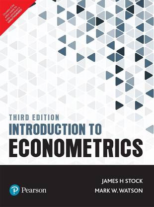 Introduction to Econometrics by Pearson 3rd Editon