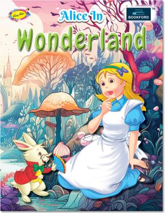 Wonderland Tales - Enchanting Alice in Wonderland Story Book for Kids 3 to 8 Years