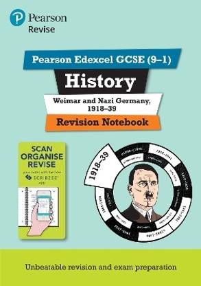 Pearson REVISE Edexcel GCSE History Weimar and Nazi Germany: Revision Notebook - for 2025, 2026 exams