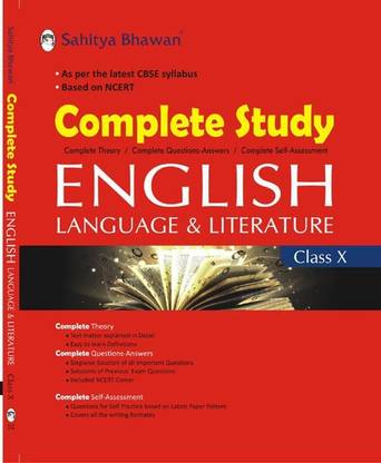 COMPLETE STUDY ENGLISH LANGUAGE & LITERATURE 10