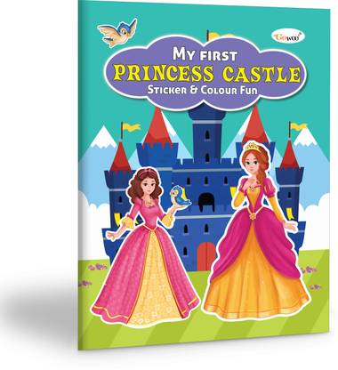 My First Princess Castle Sticker and Colour Fun