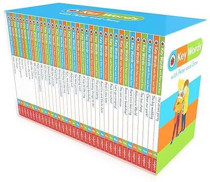 Key Words with Peter and Jane: 36 Classic Storybooks Box-Set - Level 1 to 12 - Practice Reading | Sight Words | Comprehension Questions | Writing Activity