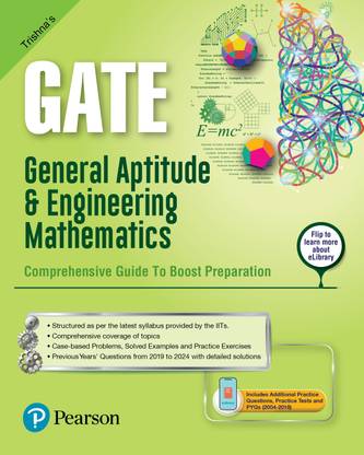 2025 - Trishna's GATE General Aptitude & Engineering Mathematics - Pearson