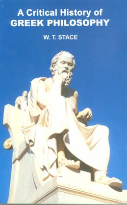 A Critical History of GREEK PHILOSOPHY