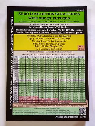 ZERO LOSS OPTION STRATEGIES WITH SHORT FUTURES VOLUME 6  - Profit @ Deep OTM SP = OTM SP | Bullish Strategies: Unlimited Upside, 7% TO 10% Downside AND Bearish Strategies: Unlimited Downside, 7% to 10% Upside