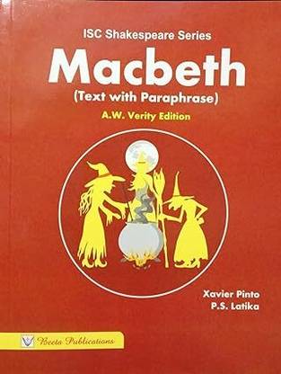 ISC Shakespeare Series Macbeth Text with Paraphrase (A.W. Verity Edition)