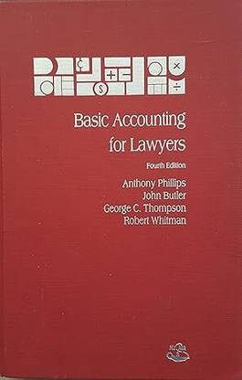 Basic Accounting for Lawyers