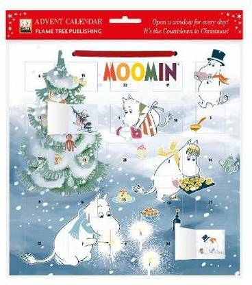 Moomin: Preparing for Christmas Advent Calendar (with stickers)
