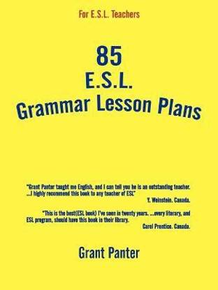 85 ESL Grammar Lesson Plans