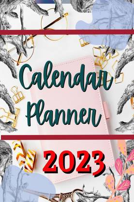 2023 Calendar Planner  - 2023 Monthly Planner Calendar